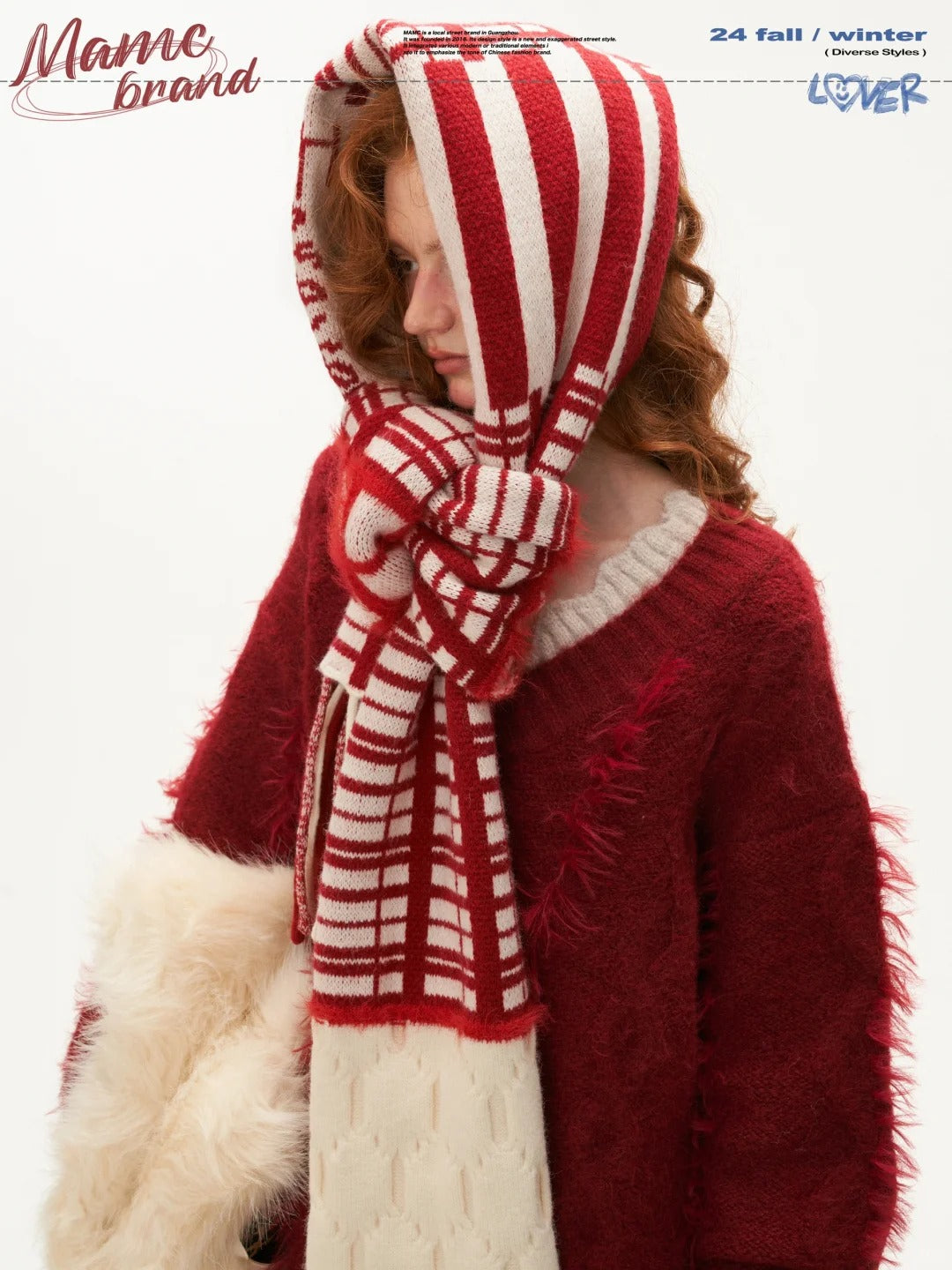 MAMC - Ancora Red Knitted Sweater