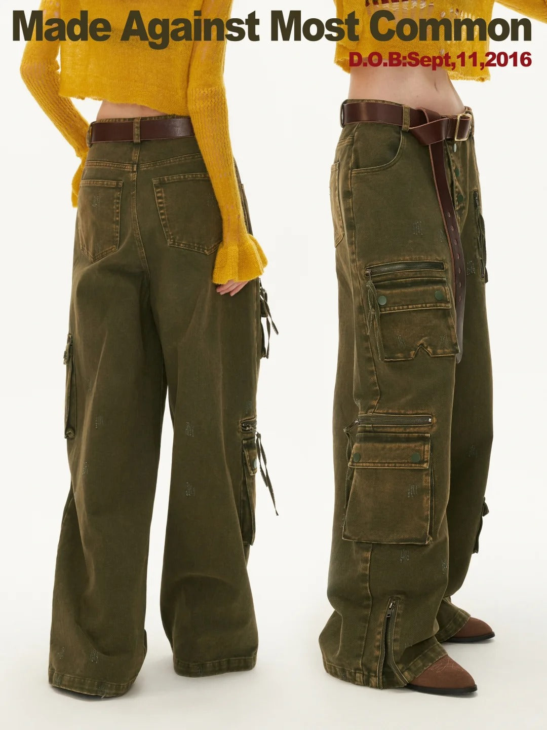 MAMC - Multi-Pocket Army Green Pants