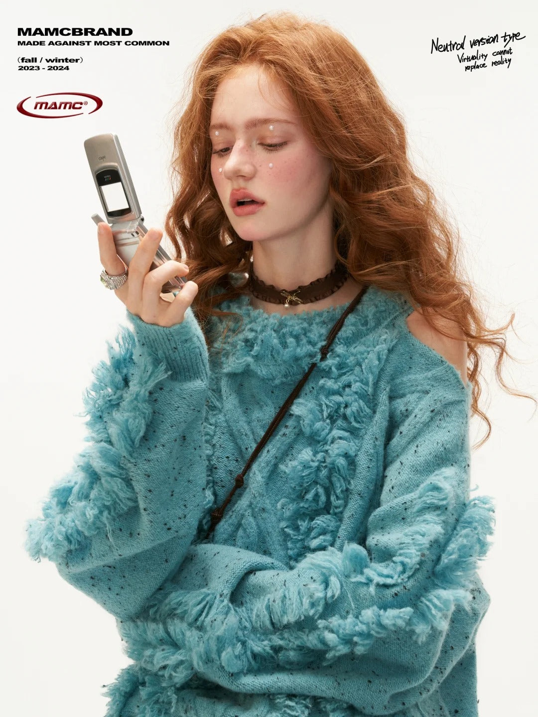 MAMC - Shoulder-Dropping Knitted Sweater
