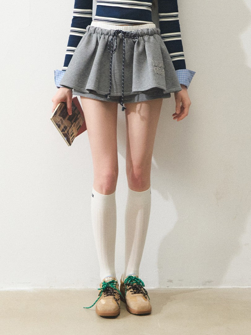 "拿铁不加糖" Unsweetened Latte Tweed Hoodie Set