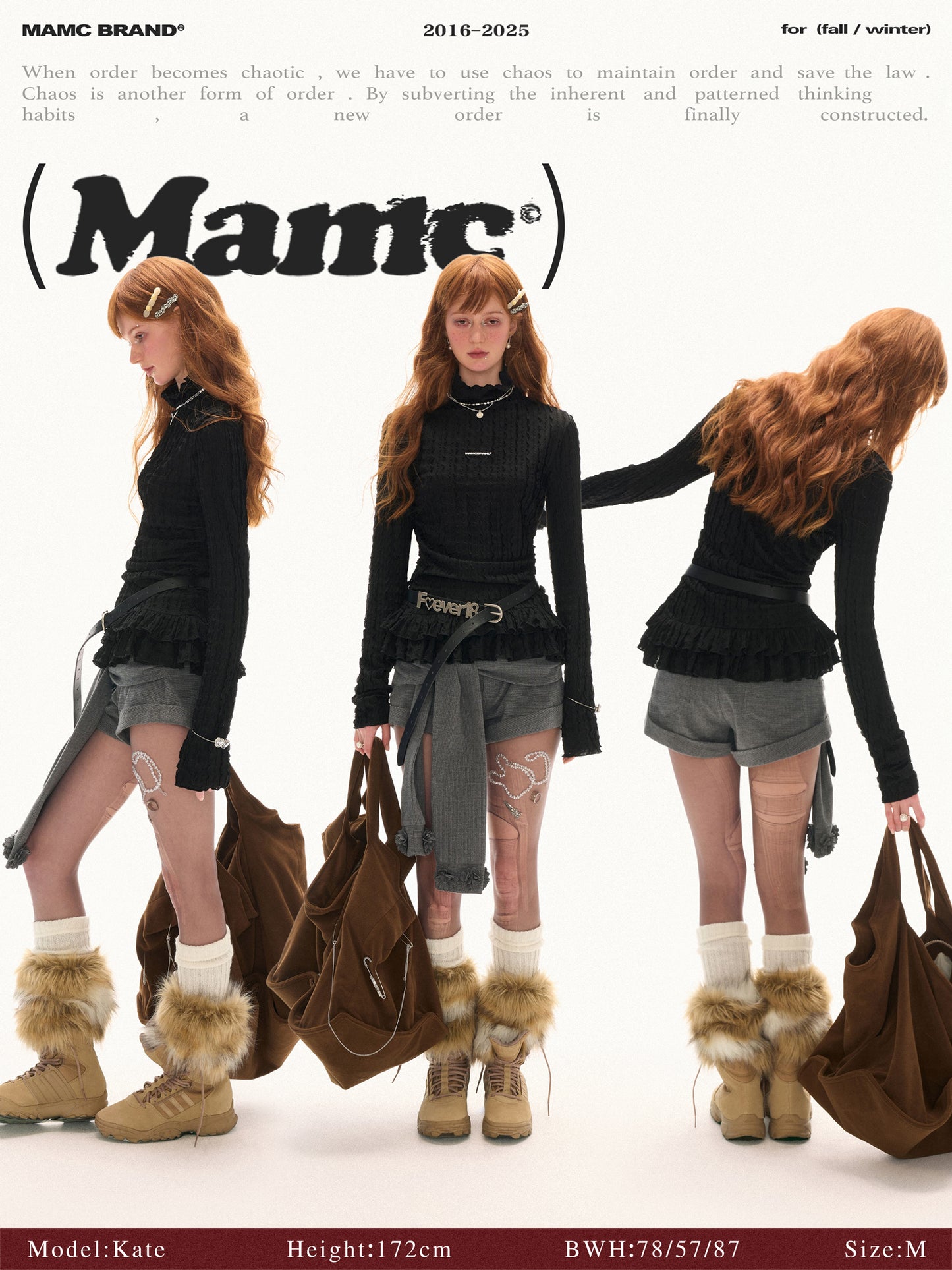 MAMC - Cosmic Ruffle Turtleneck