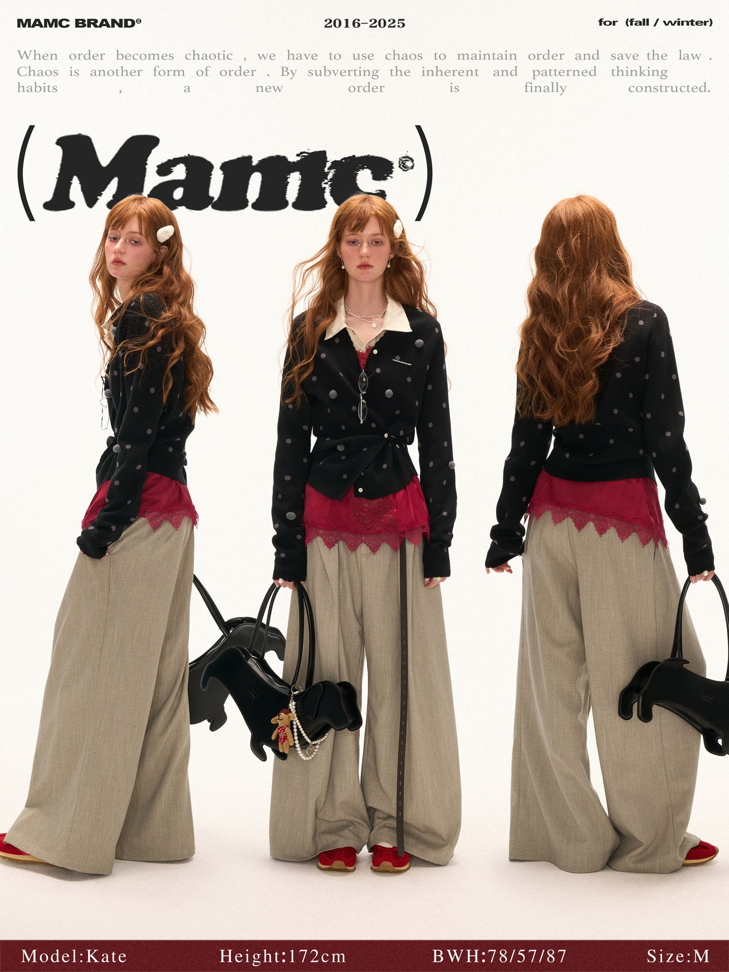 MAMC - Orbit Dot Knit Cardigan