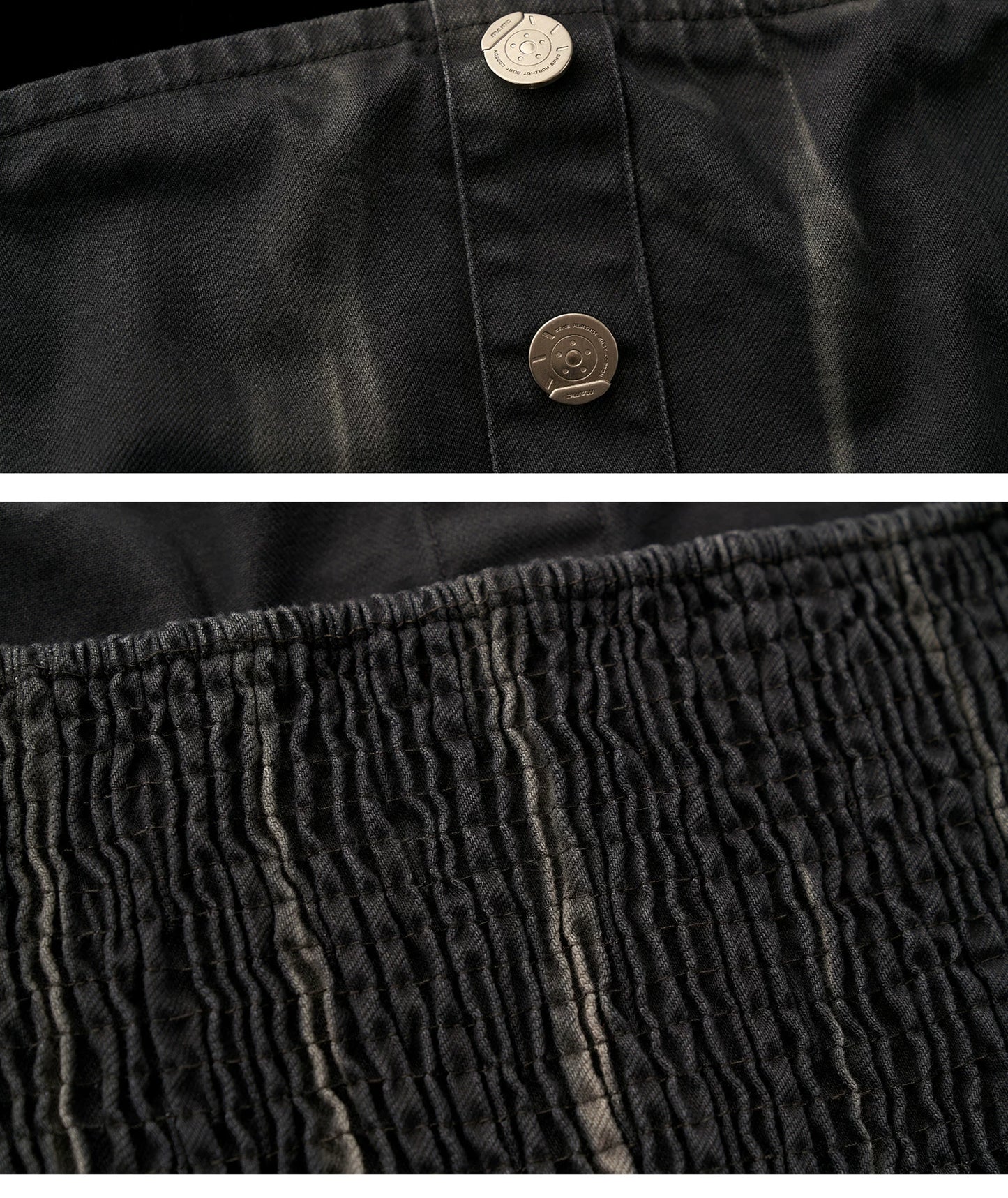 "Vintage Wash Mood" Denim 3-Piece Co-ord Set WE717