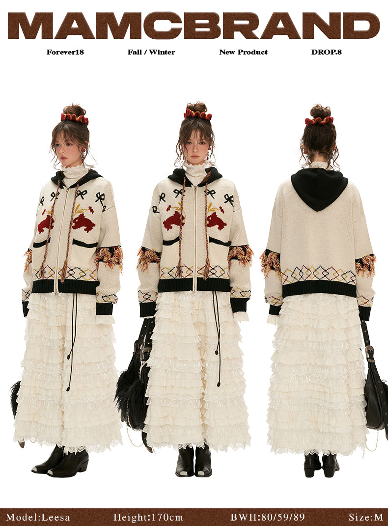 MAMC - "Joy, Peace, And Love" Cardigan