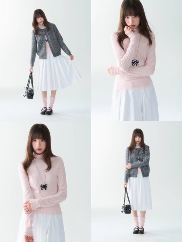 罐头士多所 - Sakura Warmth Knit Base Top