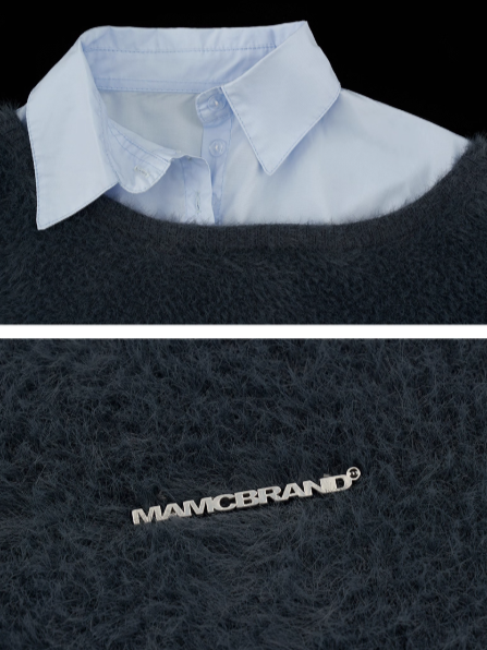 MAMC - Layered Illusion Knit Shirt