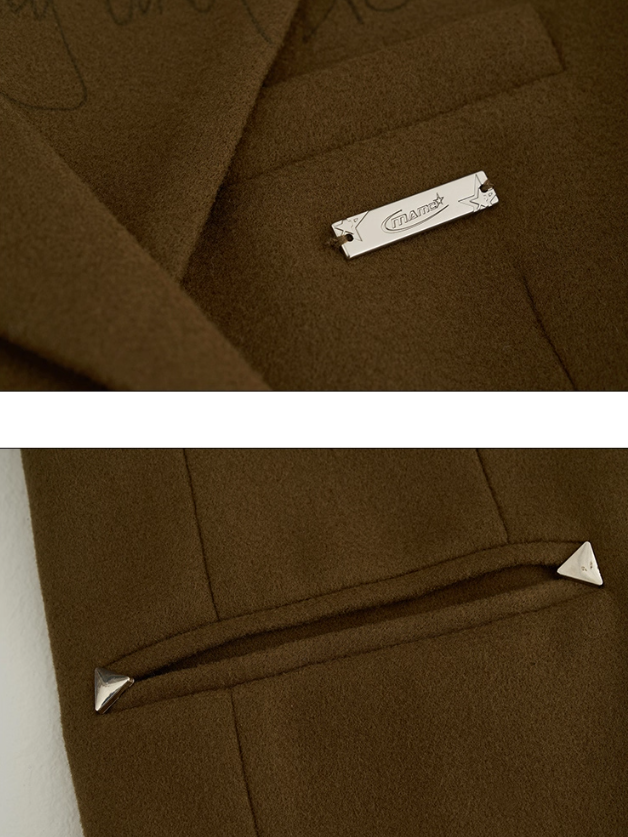 MAMC - Graffiti Lettering Oversized Blazer