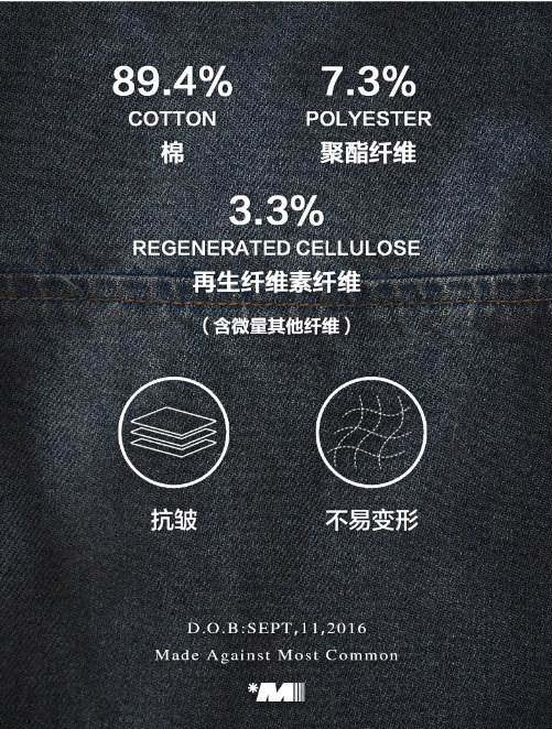 MAMC - Three-Waist American Retro Jeans (not include belt)