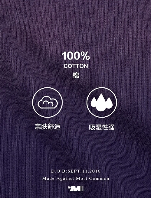 MAMC - Logo Gradient Purple Hoodie