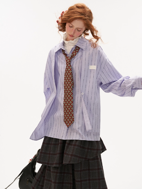 MAMC - Lilac Static Oversized Shirt