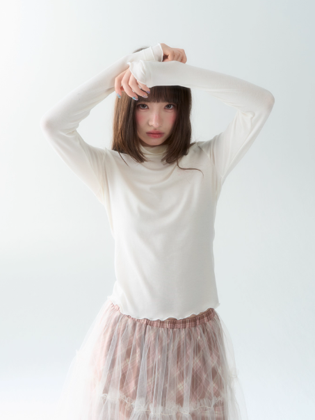 罐头士多所 - Sakura Warmth Knit Base Top