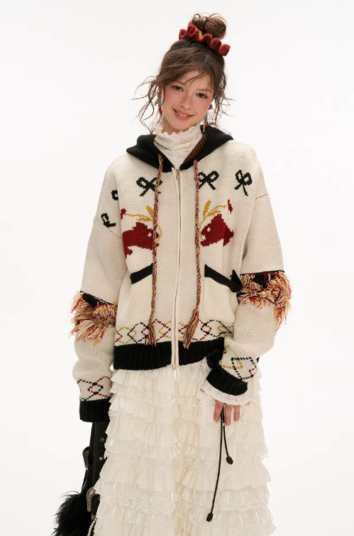 MAMC - "Joy, Peace, And Love" Cardigan