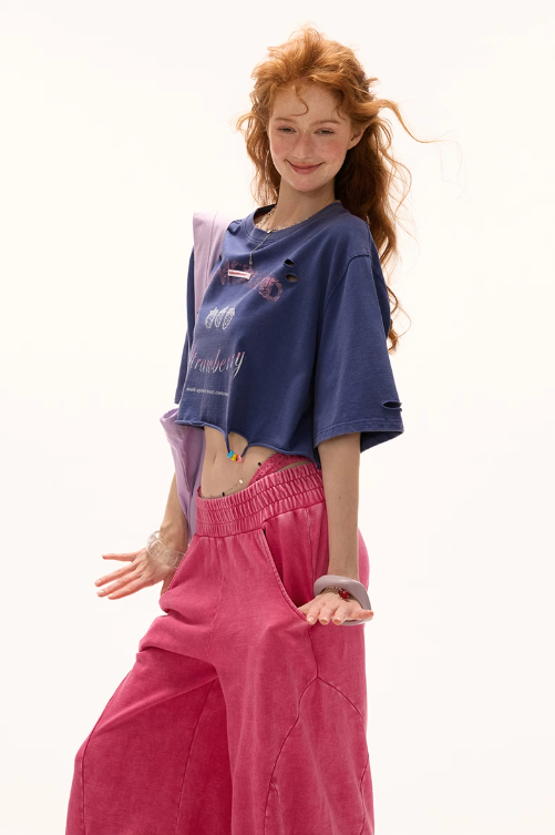 MAMC - Washed Strawberry Crop Tee