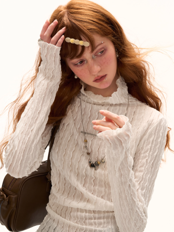 MAMC - Cosmic Ruffle Turtleneck