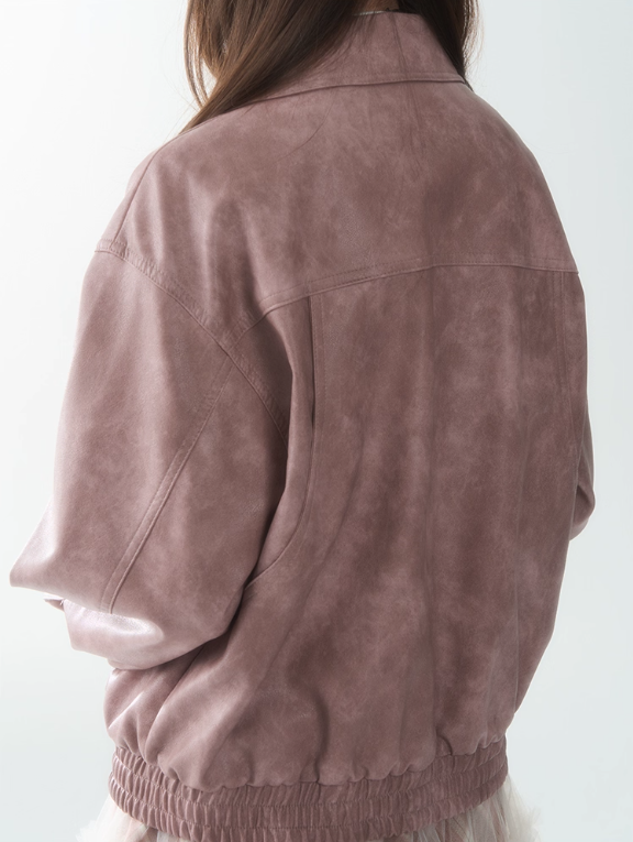 罐头士多所 - "Powder Mist Dream" Vintage Embroidered Short Jacket