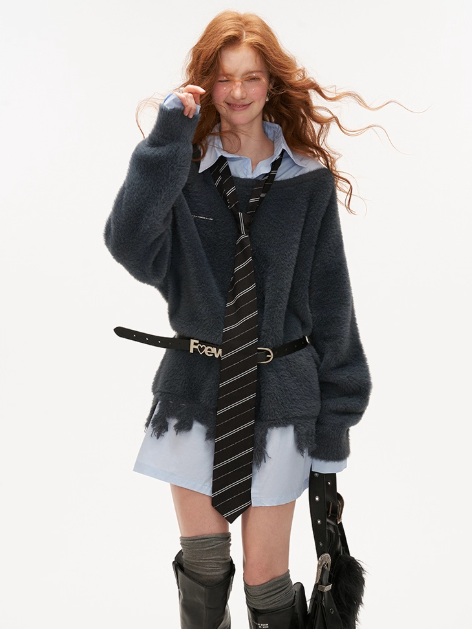 MAMC - Layered Illusion Knit Shirt