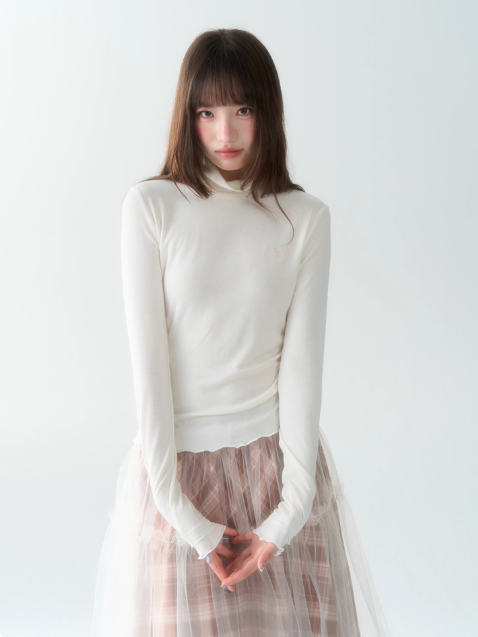 罐头士多所 - Sakura Warmth Knit Base Top
