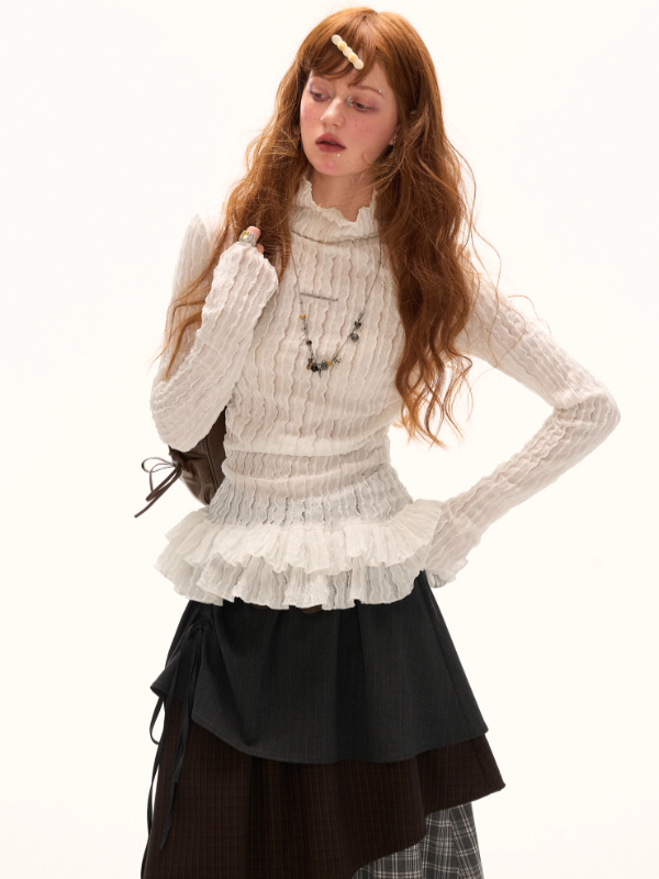 MAMC - Cosmic Ruffle Turtleneck