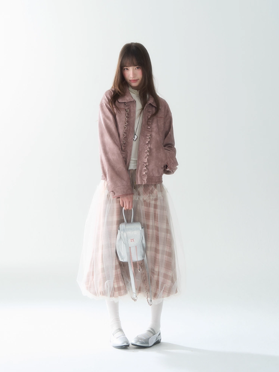 罐头士多所 - "Powder Mist Dream" Vintage Embroidered Short Jacket