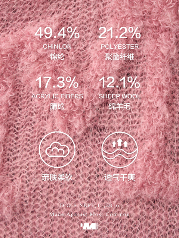 MAMC - Cloudcode Off-Shoulder Knit Pullover