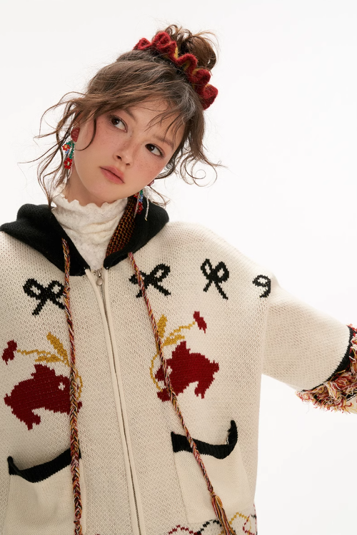 MAMC - "Joy, Peace, And Love" Cardigan