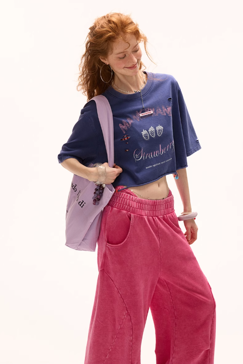 MAMC - Washed Strawberry Crop Tee