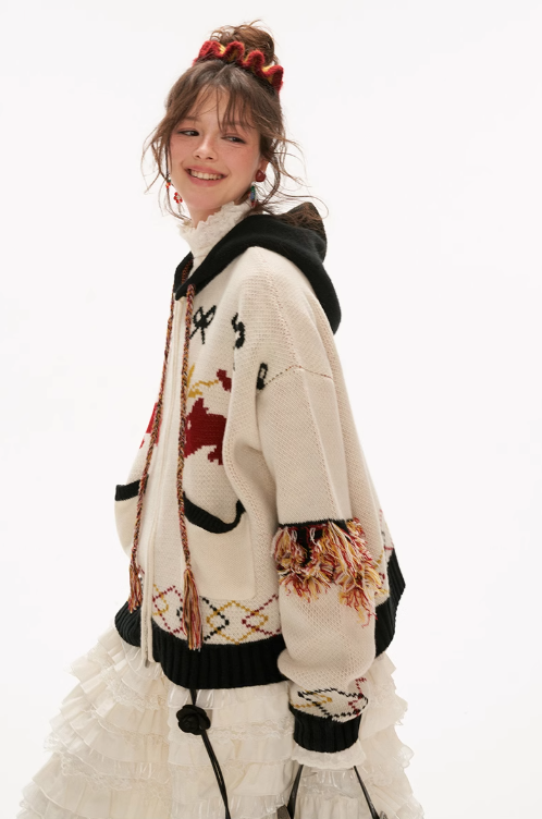MAMC - "Joy, Peace, And Love" Cardigan