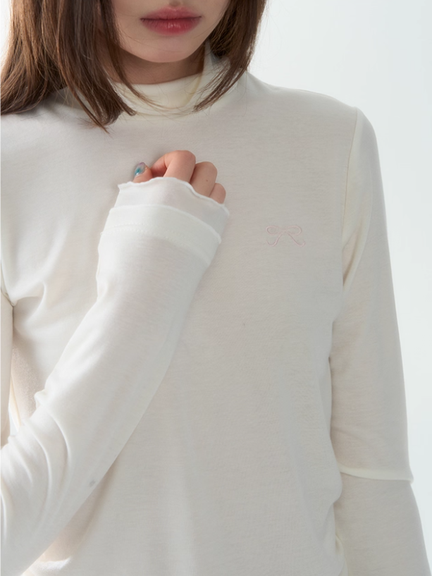 罐头士多所 - Sakura Warmth Knit Base Top