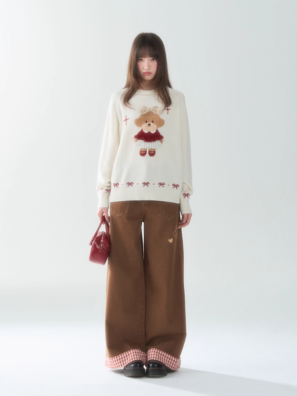 罐头士多所 - “Sweet Signals” Animal Knit Sweater