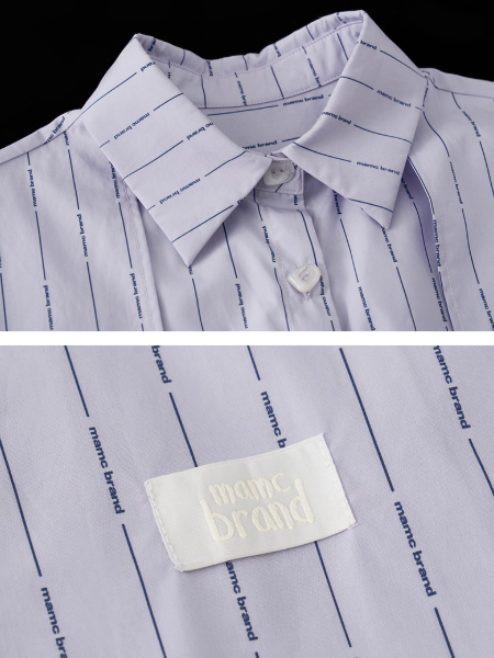 MAMC - Lilac Static Oversized Shirt
