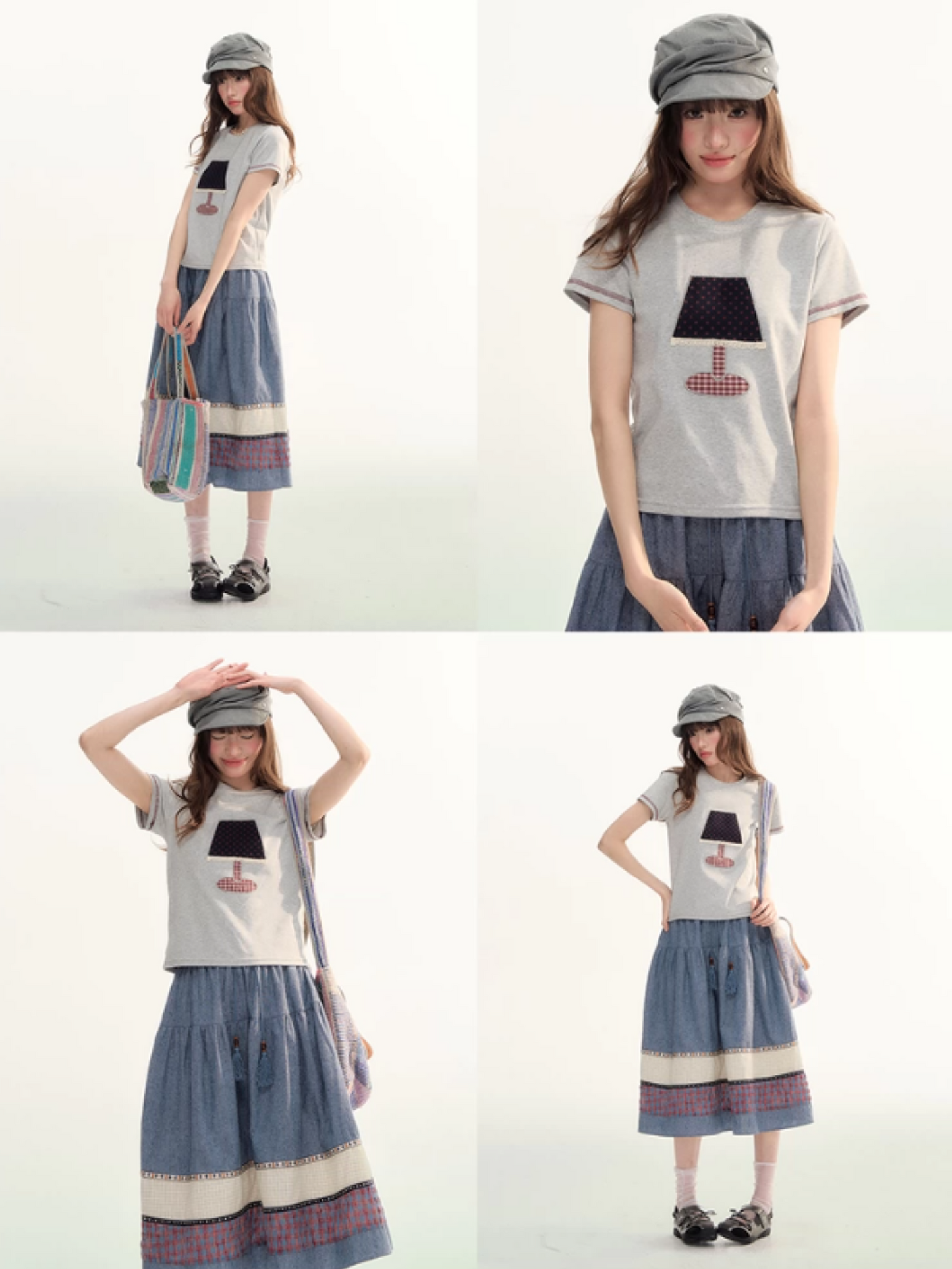 Lamp Story Patchwork Tee WW2026109