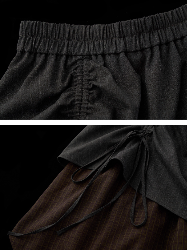 MAMC - Multi-Layered Plaid Maxi Skirt