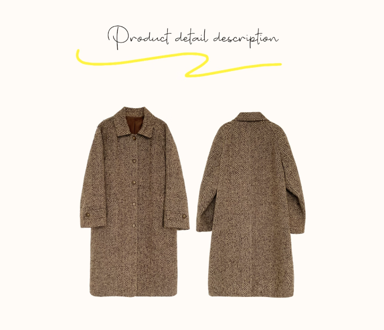 Zzouu - Maillard High-Grade Wool Coat