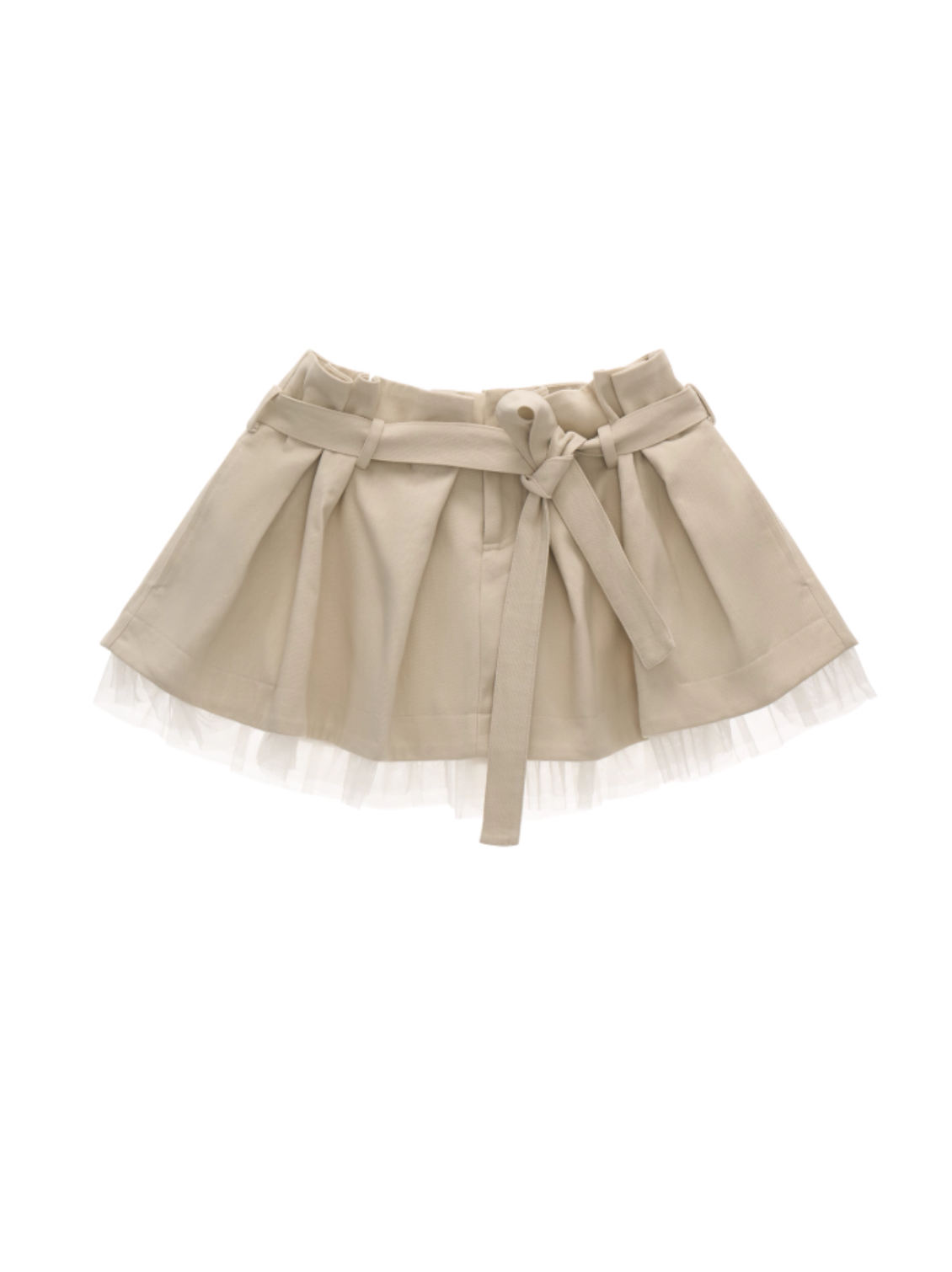 MAMC - “Layer Play” Belted Utility Skirt