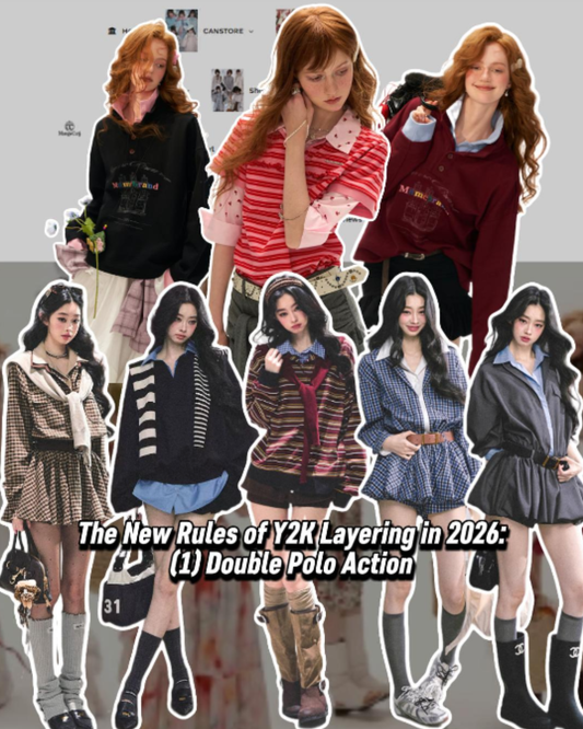 The New Rules of Y2K Layering in 2026: (1) Double Polo Action