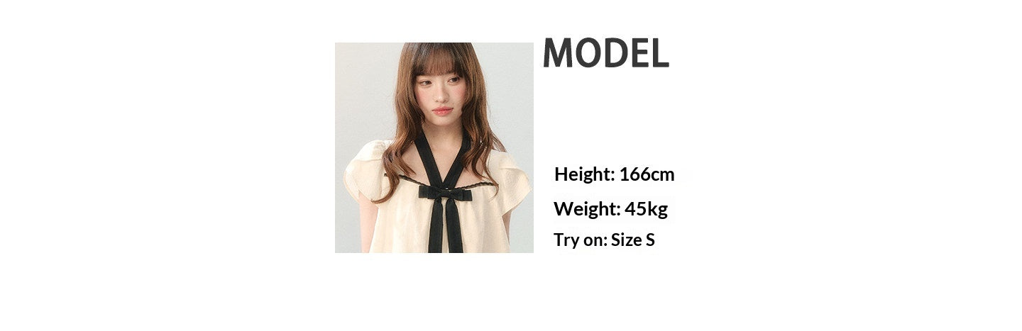 "Velvet Bow Butterfly" Apricot Flocked Tulle Skirt Set PP2026231