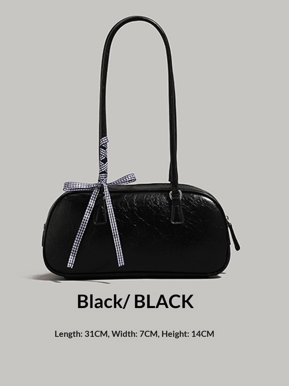 "Silver Siren" Shoulder Bag (Silver / Black / White / Pale Yellow)