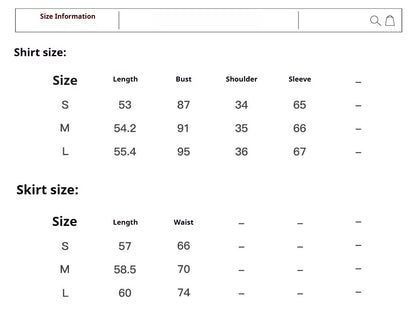 [TMMG] Retro Sweetheart Collar Shirt & Denim Corset Waist Belt Asymmetric Plaid Skirt Set