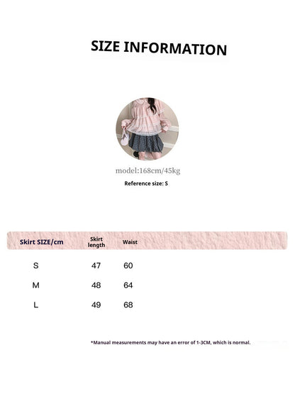 [[RF] “Starlit Twilight” Gray Star Print Bubble A-Line Mini Skirt