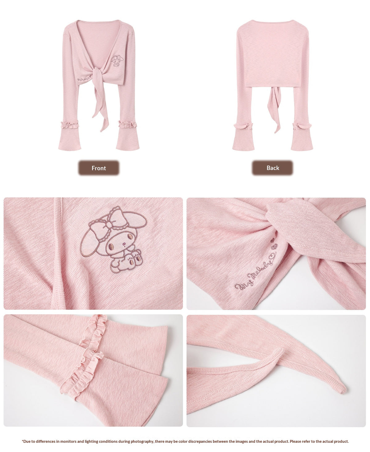 “Melody Blush Garden” Pink Knit Cardigan & Floral Cami Set