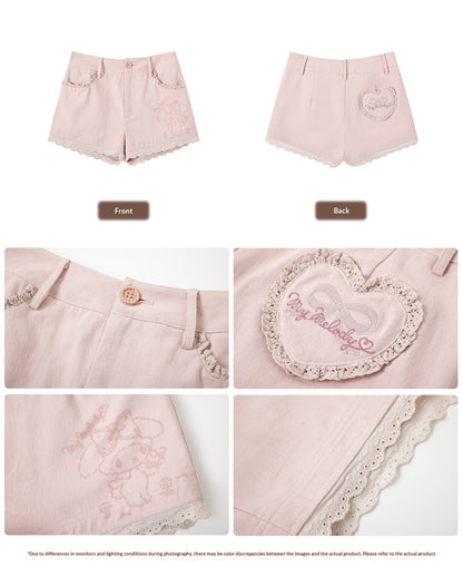 “Melody Blush Garden” Pink Knit Cardigan & Floral Cami Set
