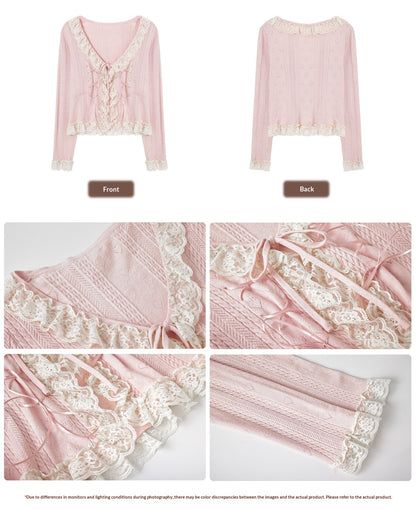 “Pink Dollcore” Pink My Melody Layered Lolita Girl Set