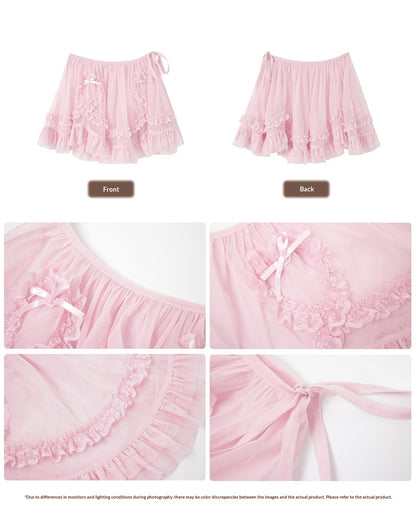 “Pink Dollcore” Pink My Melody Layered Lolita Girl Set