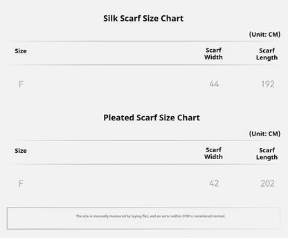 AOMALM - 100% Silk Sheer Fringe Scarf