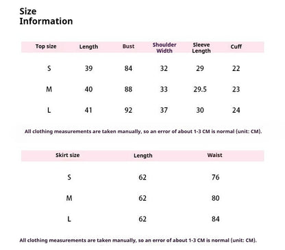 1P - Light Purple Lace Embroidered Peter Pan Collar Two-Piece Set