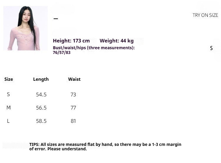 JN's DESIGN - Black Bubble Hem Skirt with Pearl Button Detail