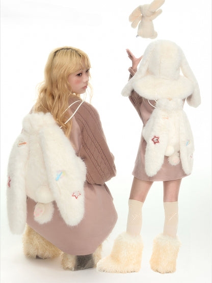 YEDM - Plush Rabbit Backpack