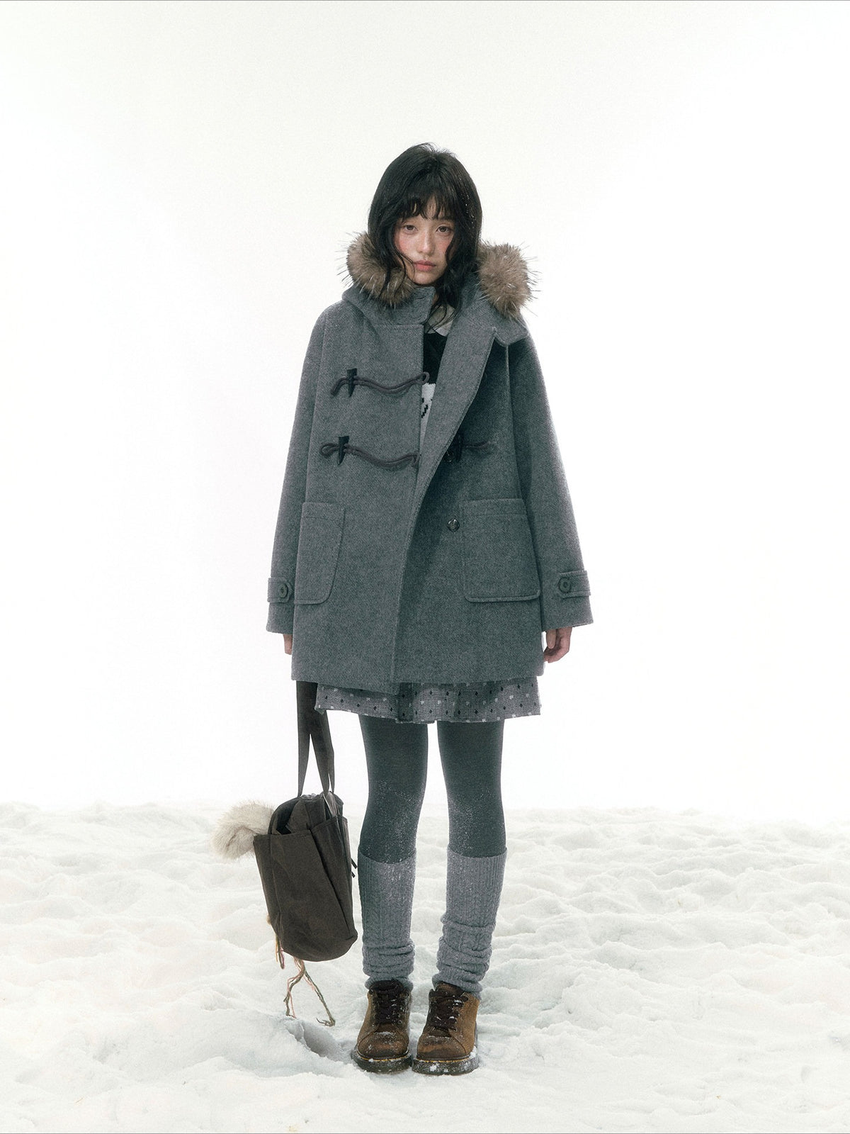 JOVYLLE - Black Little Sheep Collegiate Knit Vest