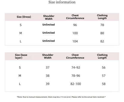 BIBIBENCY - Gray Blouson Cami Dress & Layering Top Set
