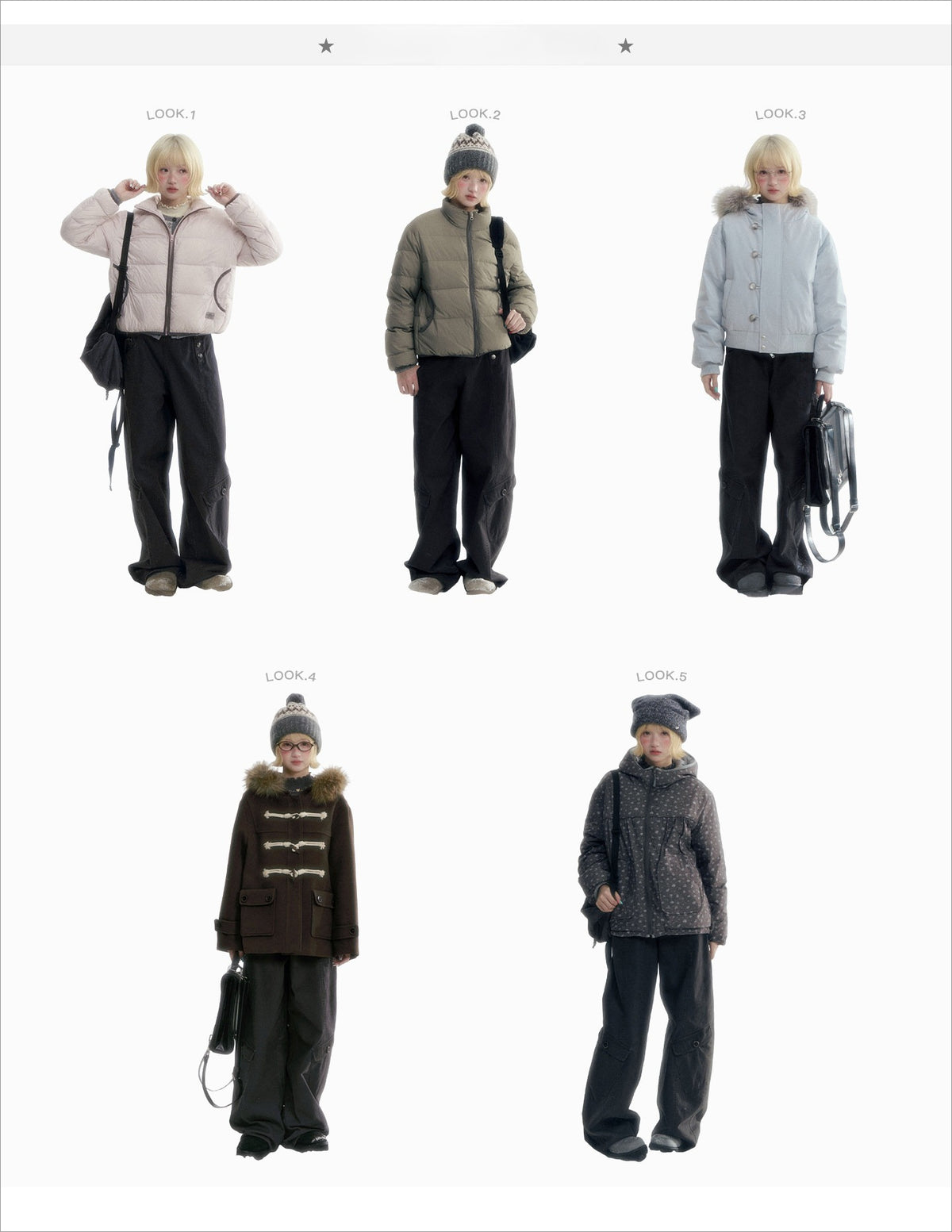 Horridale - Charcoal Gray Washed Cargo Barrel Leg Pants